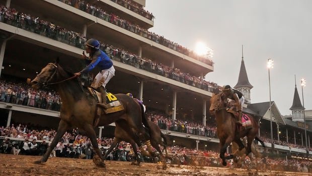 Sovereignty wins rain-soaked Kentucky Derby Sovereignty wins rain-soaked Kentucky Derby