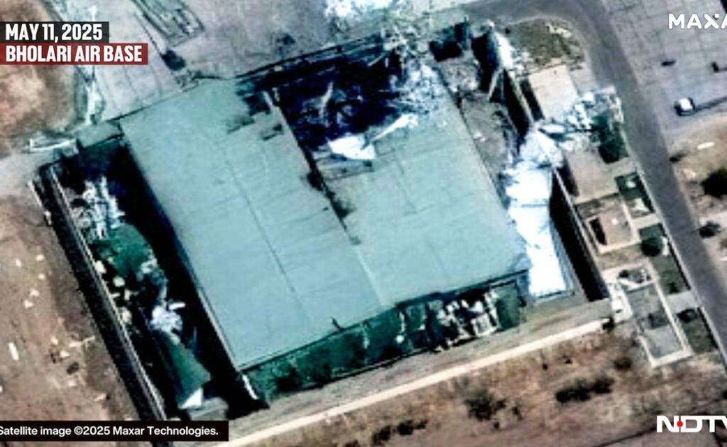 Clearest Satellite Pics Of How India Hit Pak Air Force Bases