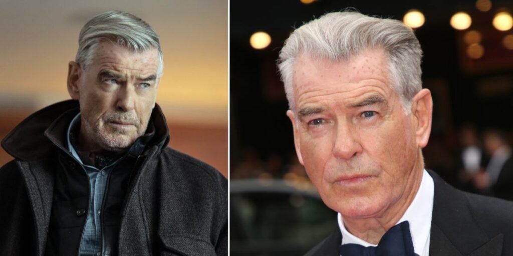 Pierce Brosnan, 72, brushes away backlash of ‘offensive’ accent in gangster TV series as he addresses complaints