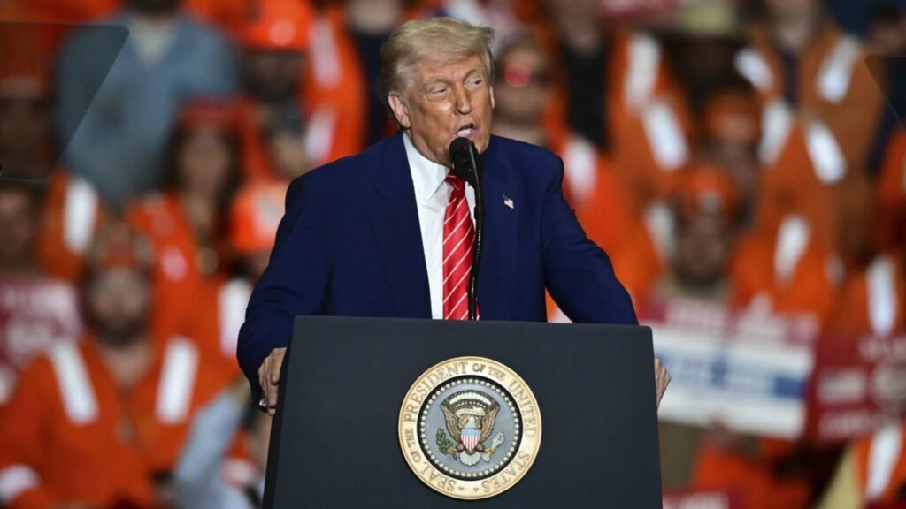 Trump tells US steelworkers he will double tariffs on foreign steel to 50 per cent | World News