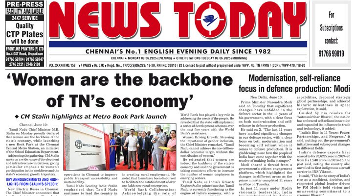E-paper 10 June 2025 – News Today