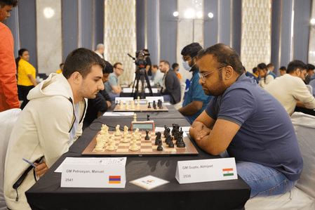 Delhi GM Open: Nikitenko downs Paichadze, catches Abhijeet Gupta at summit in Round 8 thriller Delhi GM Open: Nikitenko downs Paichadze, catches Abhijeet Gupta at summit in Round 8 thriller