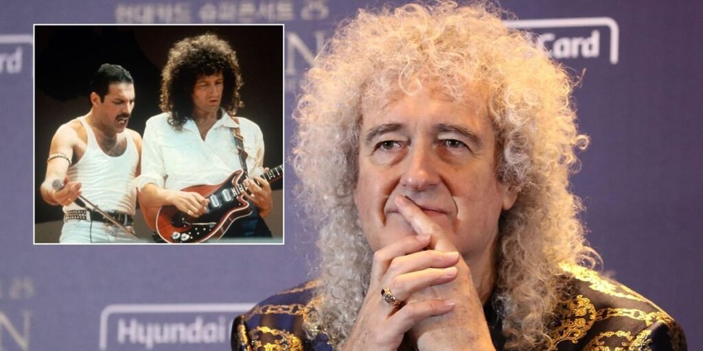 Brian May, 77, makes feelings clear on Freddie Mercury’s ‘secret lovechild’ as wife Anita Dobson breaks silence on rumours