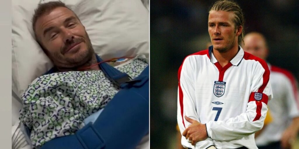 David Beckham injury details emerge after ‘pain became unbearable’ for England football icon