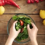 A bowl of spinach, kale and broccoli may boost heart health in elderly women