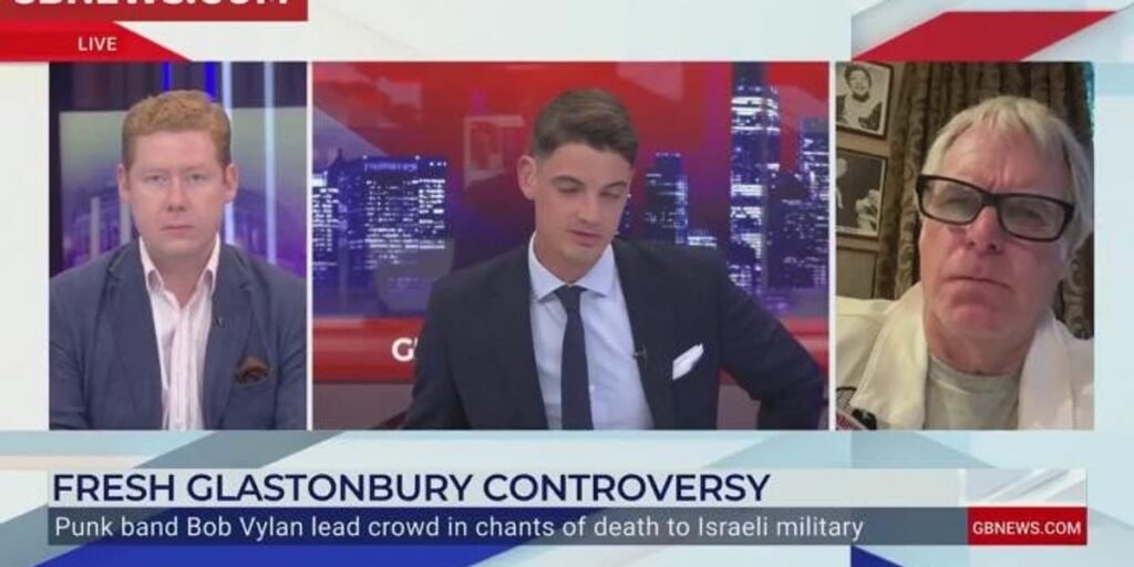 Ex-BBC presenter ‘outraged’ at broadcaster for airing Bob Vylan Glastonbury performance