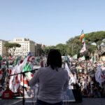 Thousands of demonstrators march through Rome, calling for immediate end to war in Gaza