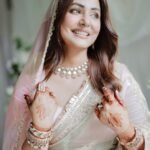 Hina Khan is content being a minimalistic bride: ‘Love & care made me Glowwwww’