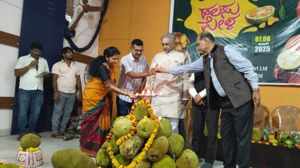 Jackfruit fair begins in Hubballi