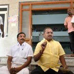 PMK MLA stages dharna in Salem Corporation office