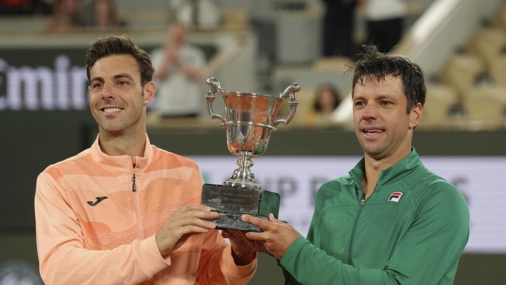 French Open 2025 doubles finals: Granollers and Zeballos defy their ages to win title