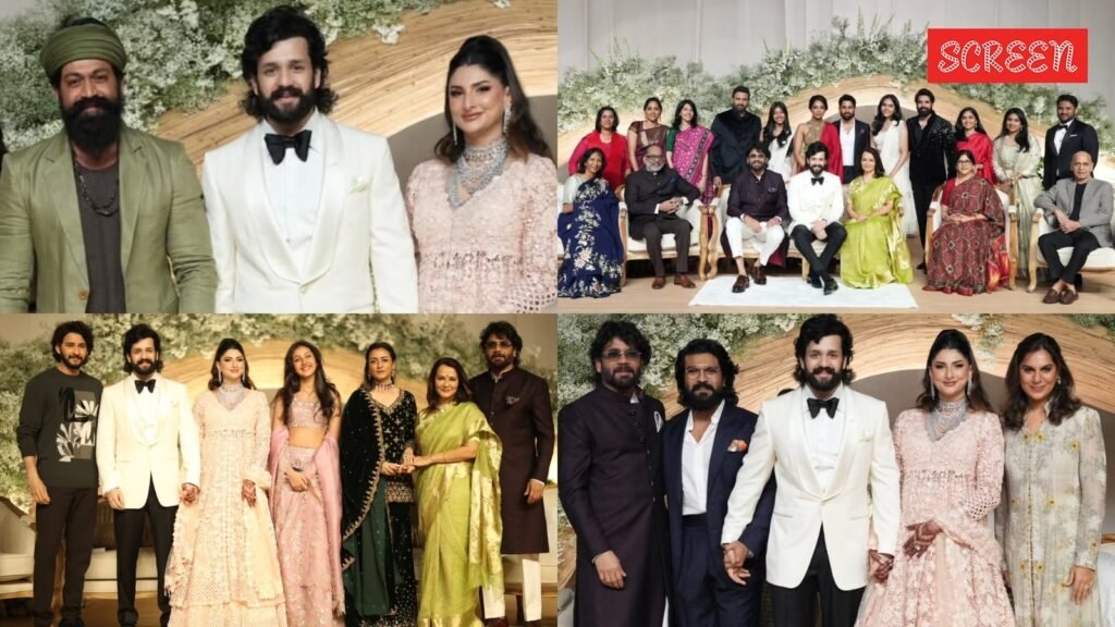 Inside Akhil Akkineni-Zainab Ravdjee reception: Yash, Ram Charan, and Mahesh Babu pose with newlyweds; Akkineni family comes together for epic pic | Telugu News