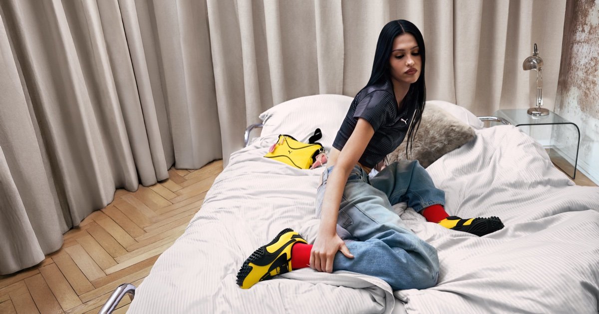 Amelia Gray Rocks the PUMA Mostro in New Campaign Amelia Gray Rocks the PUMA Mostro in New Campaign