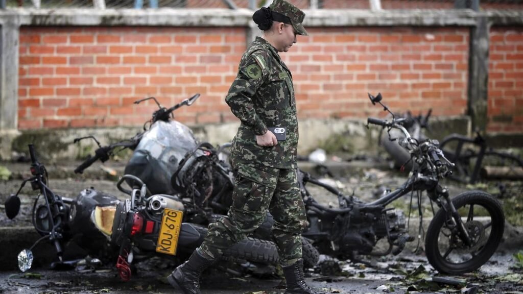 Seven dead as Colombia hit with wave of bombings and gun attacks