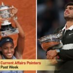 UPSC Current Affairs Pointers of the past week