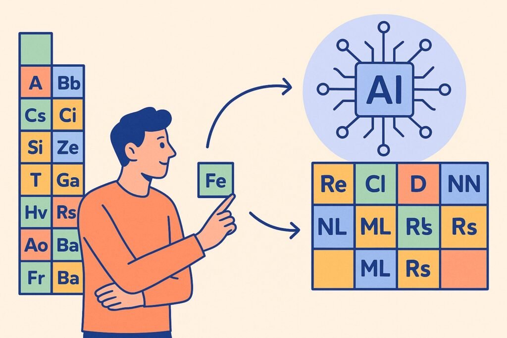 Exploring the Machine Learning Periodic Table