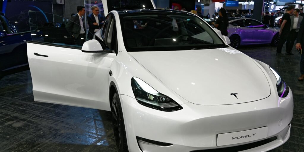 Ahead of Tesla robotaxi launch, residents in one Austin neighborhood say Model Ys—with drivers—are circling their blocks over and over