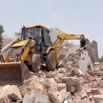 4 ‘illegal’ mazars demolished in forest area in Bahraich district