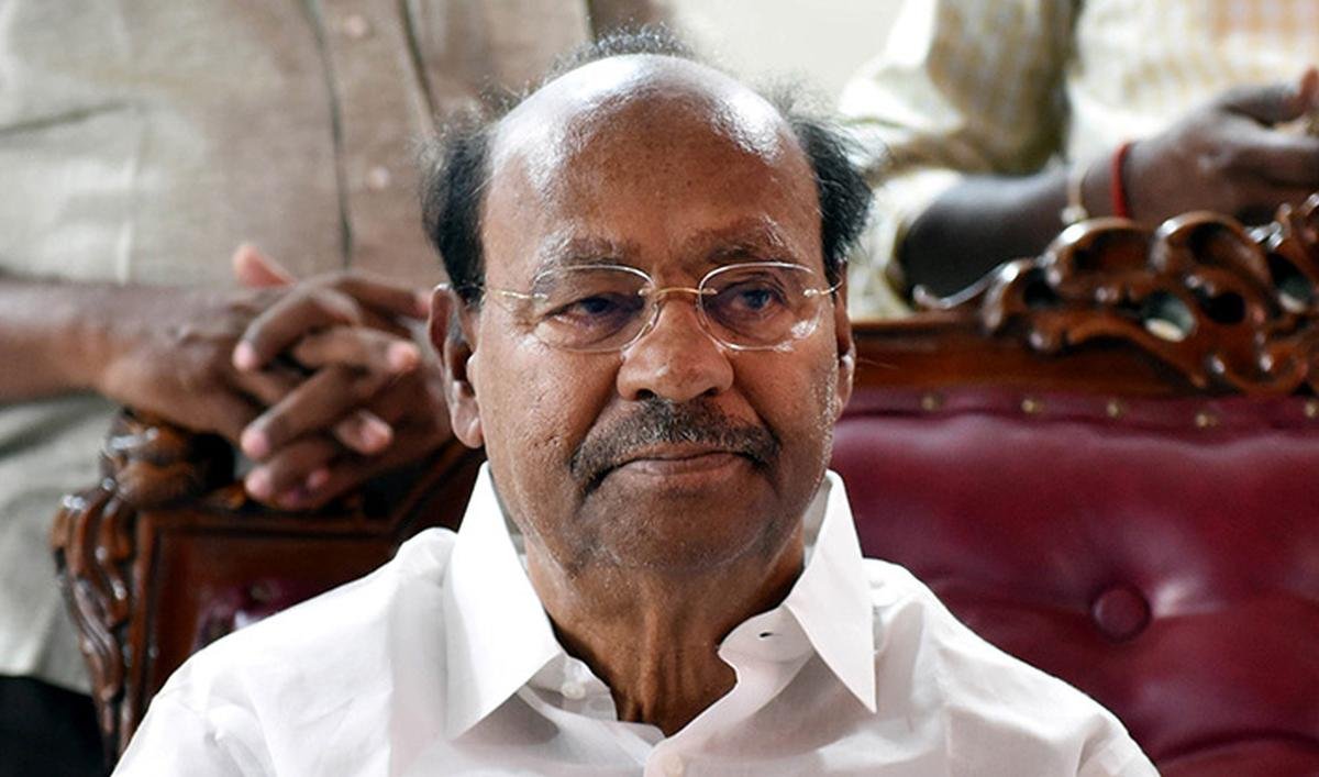 Ramadoss asserts authority over PMK’s election candidature – News Today Ramadoss asserts authority over PMK’s election candidature – News Today