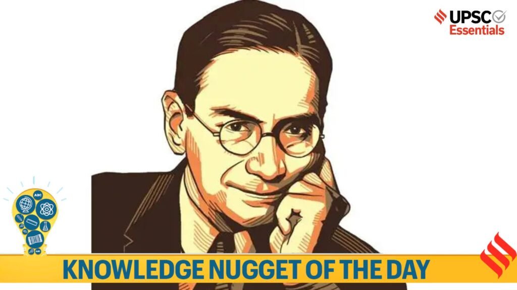 Knowledge Nugget: National Statistics Day- Understanding the legacy of the father of Indian statistics for UPSC Exam