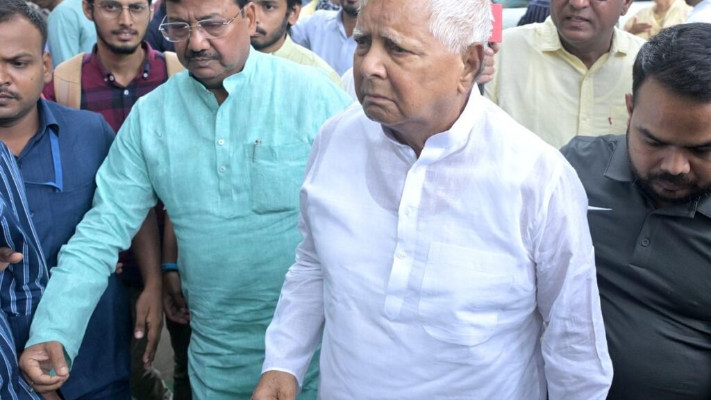 Nitish Kumar has performed the last rites for law and order in Bihar: Lalu Prasad