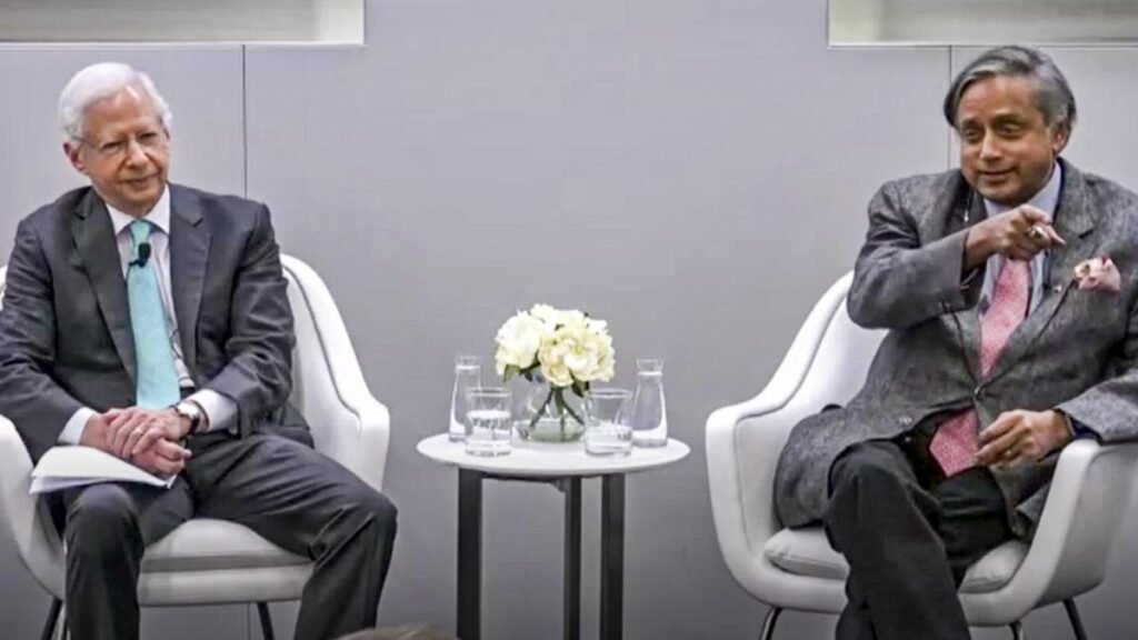 Mediation between two unequals not possible: Shashi Tharoor on Trump’s claims