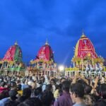 Lord Jagannath, siblings enter aunt’s house at Shree Gundicha Temple