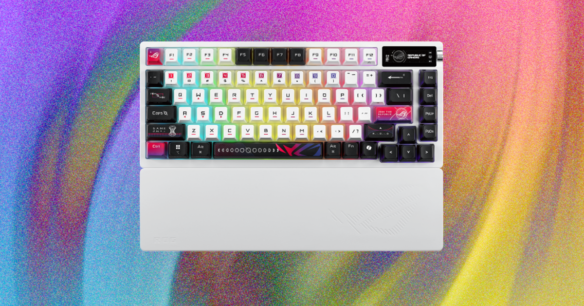Asus ROG Azoth X Review: A Space-Age Gaming Keyboard Asus ROG Azoth X Review: A Space-Age Gaming Keyboard