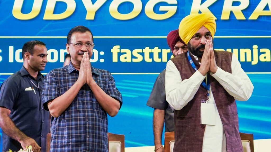 Udyog Kranti: Mann, Kejriwal launch portal for 45-day approval to industry | Chandigarh News