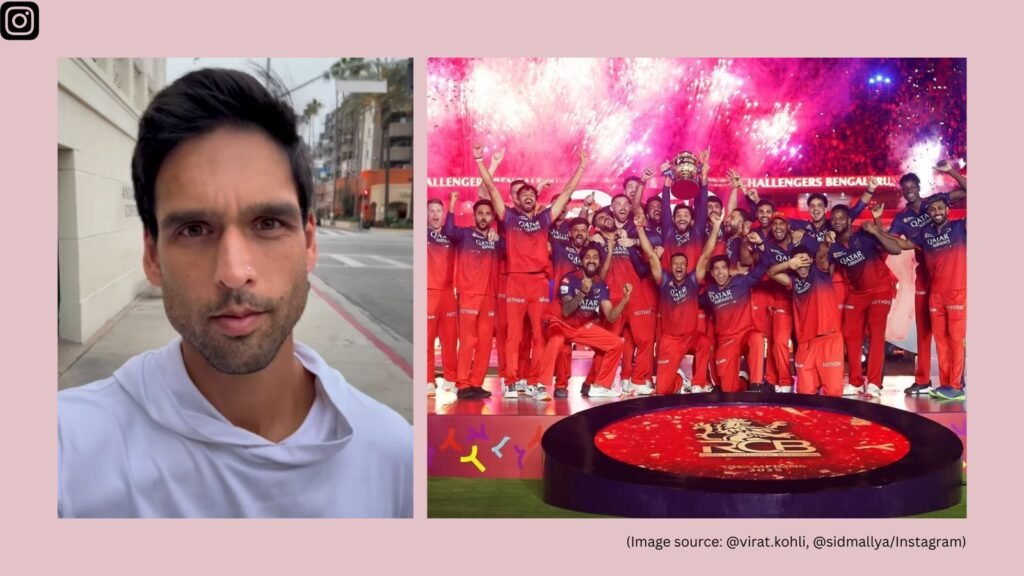 Sidhartha Mallya slams IPL after Instagram deletes his RCB victory video; netizen says, ‘You are family of RCB’ | Trending News