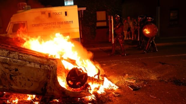 How a Northern Irish town descended into 3 days of anti-immigrant violence