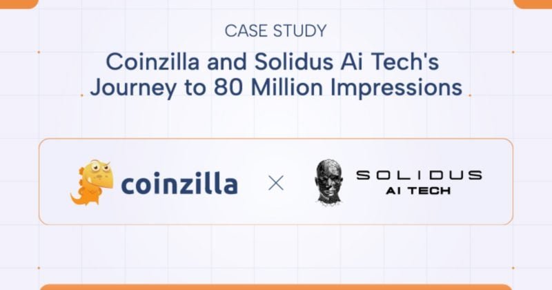 Coinzilla fuels 80 million+ impressions for Solidus Ai Tech in landmark crypto ad campaign