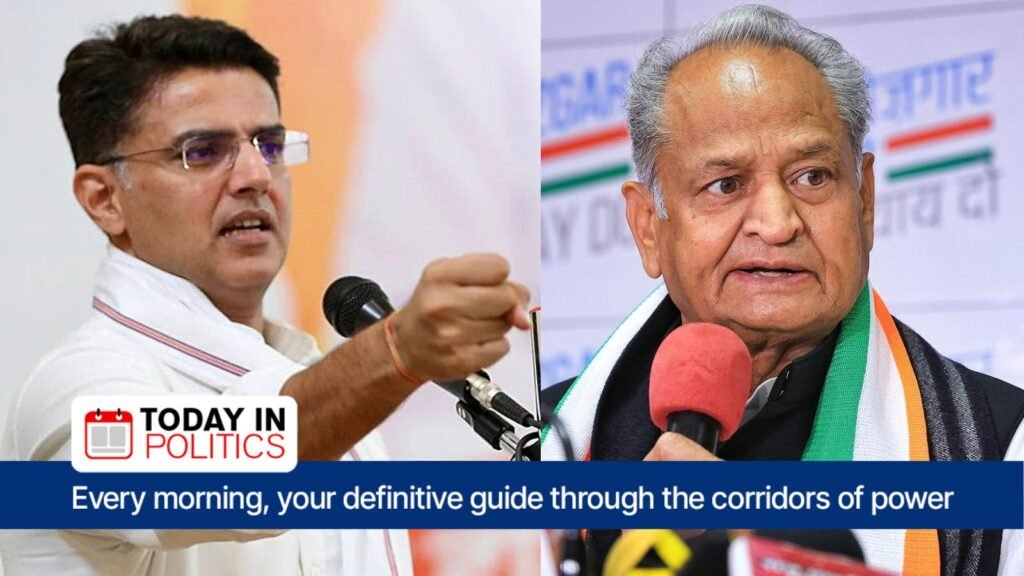 Today in Politics: Will Sachin Pilot and Ashok Gehlot bury the hatchet in Dausa? | Political Pulse News