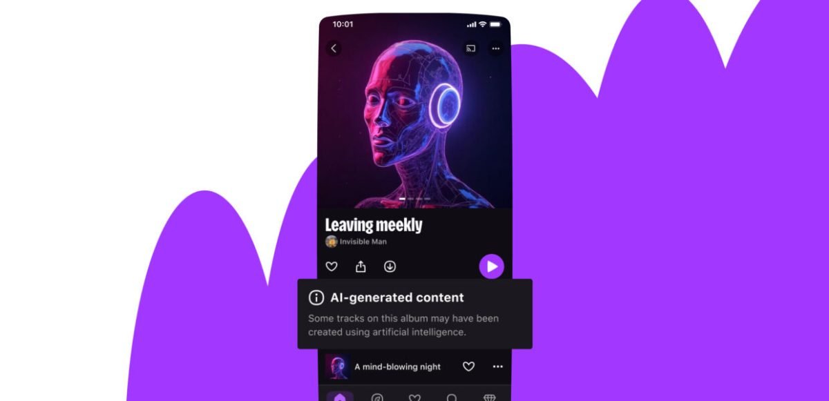 Deezer starts labeling AI-generated music to tackle streaming fraud Deezer starts labeling AI-generated music to tackle streaming fraud