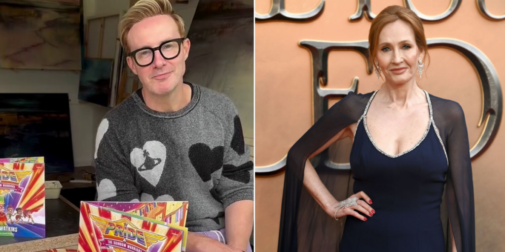 JK Rowling faces fresh fury amid Stephen Fry’s ‘radicalised’ row as Steps singer Ian ‘H’ Watkins slams author’s trans views