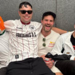 Jamie Dornan, 43, sparks fiery debate as he poses with Kneecap amid Glastonbury controversy: ‘Not a good look!’