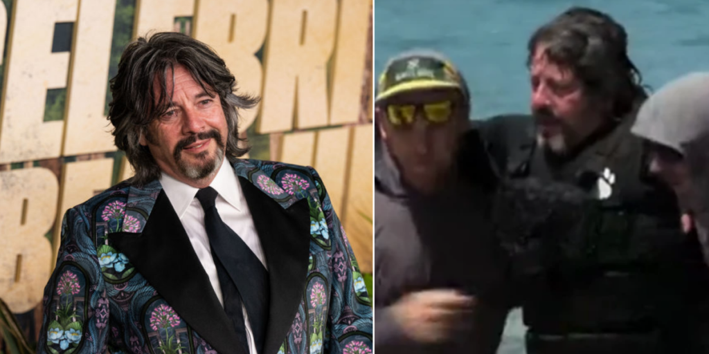 Laurence Llewelyn Bowen makes feelings clear on Netflix Bear Hunt axe after ‘nearly dying’ on Holly Willoughby show