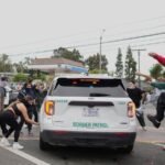 Clashes resume for second day in Los Angeles as immigration raids draw new protests | World News