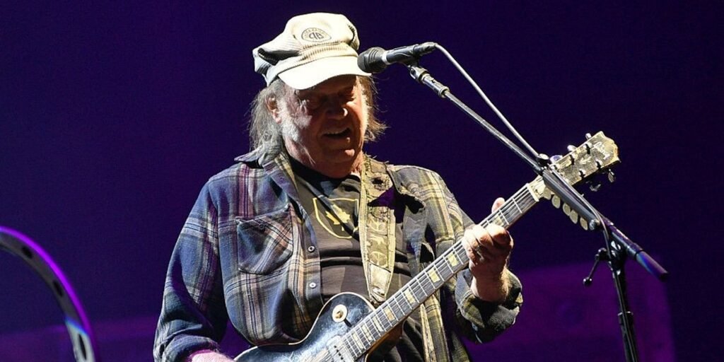 Neil Young, 79, branded ‘worst headliner ever’ by furious BBC Glastonbury viewers as music fans slam ‘dire’ performance