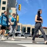Portage and Main reopens to pedestrians, marking ‘historic moment’ for Winnipeg