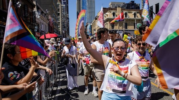 Thousands gather for Pride parade in downtown Toronto