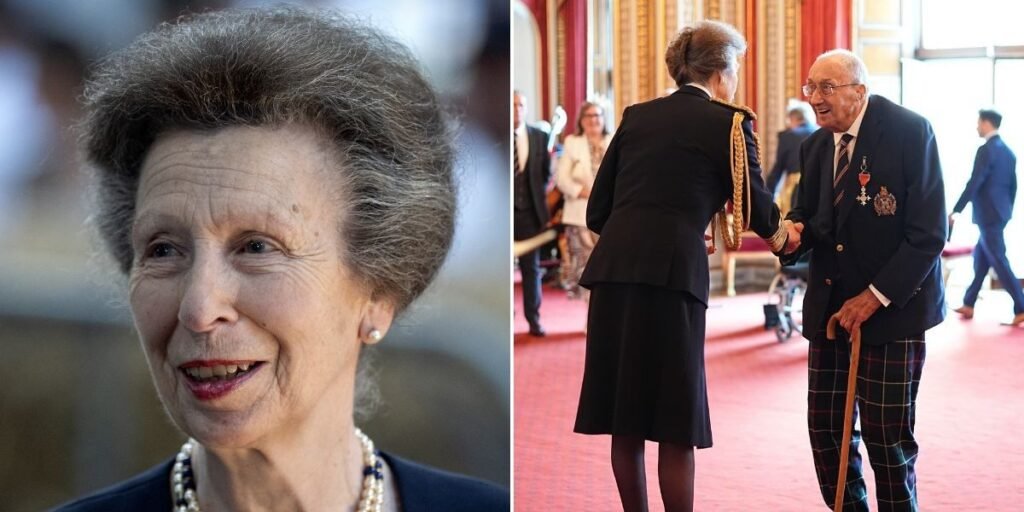 Royal Family mark veteran’s significant personal milestone after honour from Princess Anne