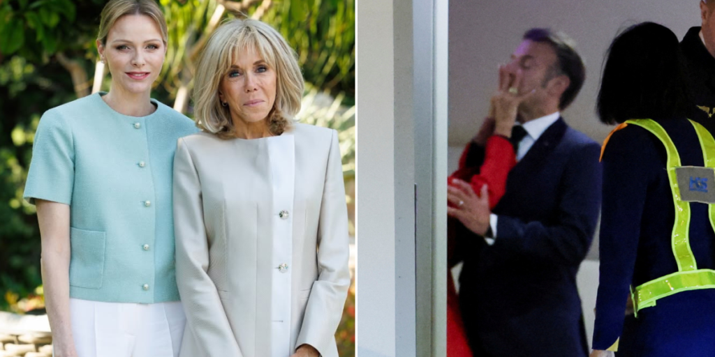 Princess Charlene stands by Brigitte Macron following humiliating ‘slap’ incident
