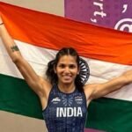 Andhra Pradesh Governor Abdul Nazeer congratulates athlete Jyothi Yarraji