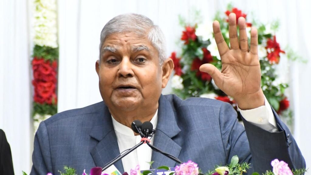 Preamble of Constitution ‘not changeable’ but was changed during Emergency, claims V-P Dhankhar