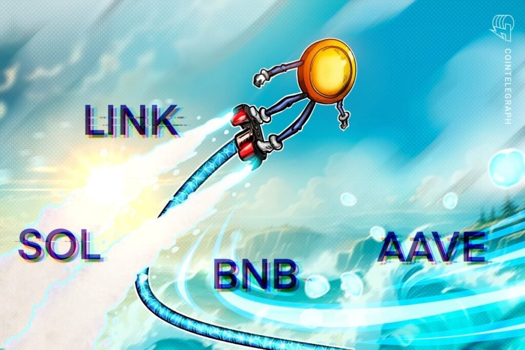 Bitcoin Test Support As BNB, SOL, LINK, AAVE Prep For Higher Bitcoin Test Support As BNB, SOL, LINK, AAVE Prep For Higher