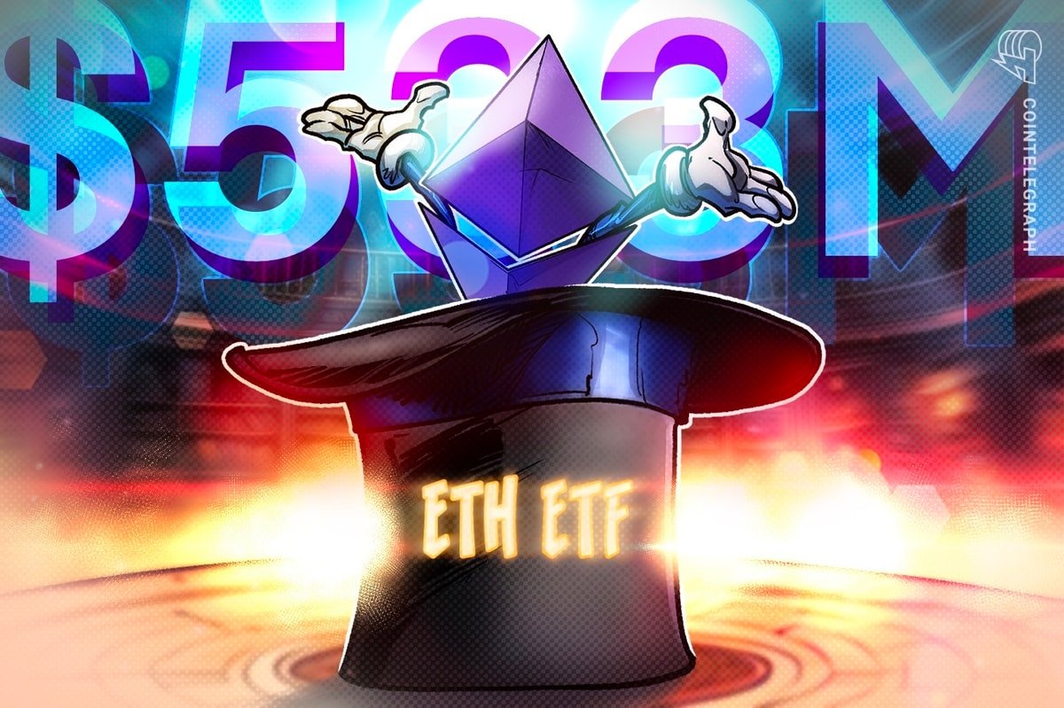 Spot Ether ETFs Add 3M, Extend 13-Day Inflow Streak