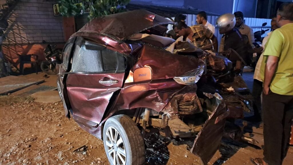 One dead, several injured as omnibus rams vehicles on Avinashi Road in Coimbatore