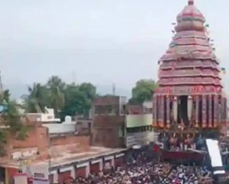 Adi Pooram: Chariot festival at Srivilliputhur Andal temple  – News Today