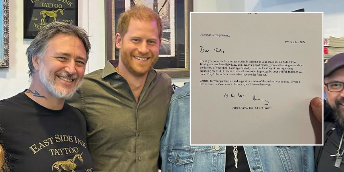 Prince Harry thanks ally for ‘handling of press’ as meaningful letter emerges